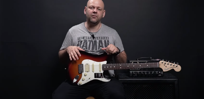 Fender American Performer Stratocaster HSS RW 3TS - test GC