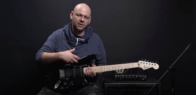 Squier Sonic Stratocaster HSS MN BLK - test GC