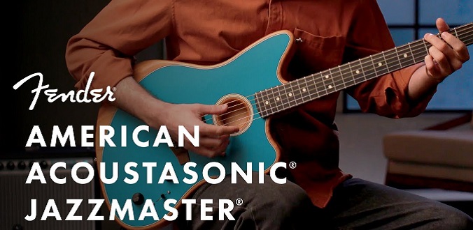Fender Acoustasonic Player Jazzmaster ICB - test GC