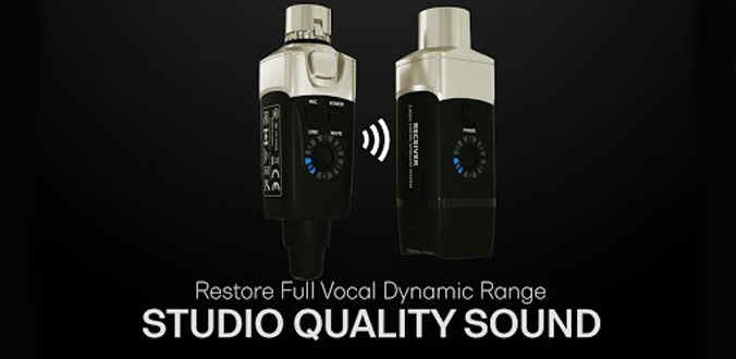 XVive Audio U3C - System bezprzewodowy z zasilaniem Phantom!