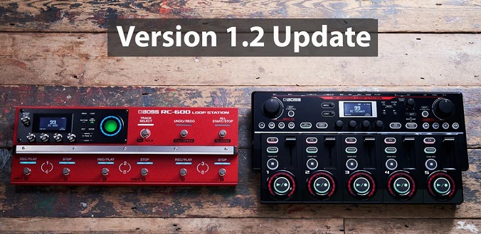 Nowa aktualizacja do looper�w BOSS RC-505mkII i RC-600