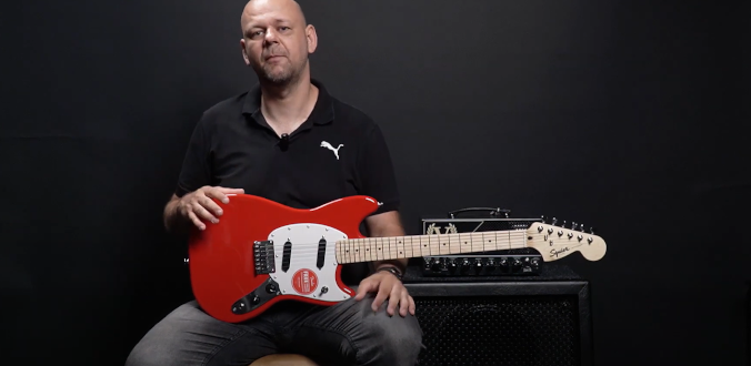 Squier Sonic Mustang MN TOR - test Tomka!