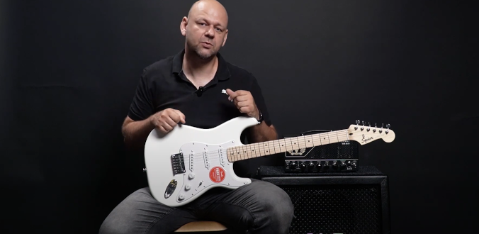 Squier Sonic Stratocaster HT MN AWT - test Tomka Andrzejewskiego