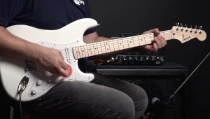 Squier Sonic Stratocaster HT MN AWT - test Tomka Andrzejewskiego