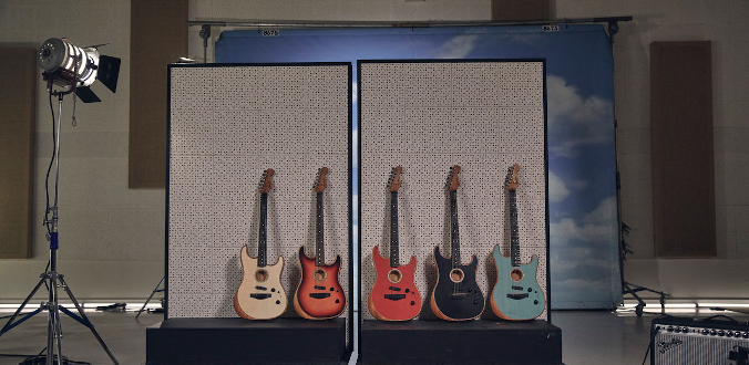 Rewolucyjna Seria Fender Acoustasonic