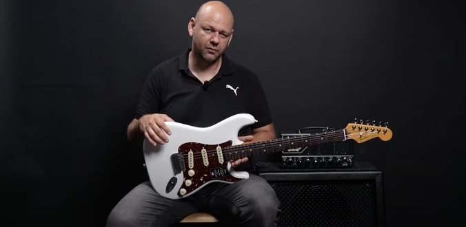 Fender Ultra Stratocaster RW APL - test Tomka Andrzejewskiego