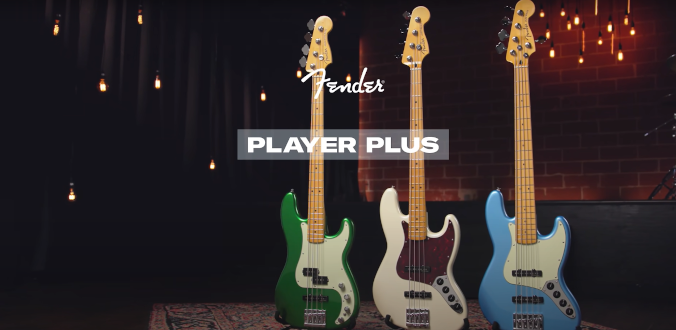 Fender Player Plus Bass Series w Guitar Center!