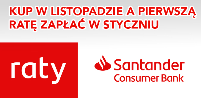 Promocja - odroczone raty Santander