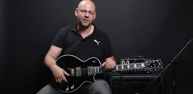 ESP LTD EC-1000T CTM EVERTUNE BK - test GC