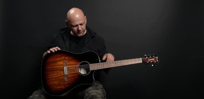 Fender Limited FA-325CE Dao Exotic 3TS - test Guitar Center
