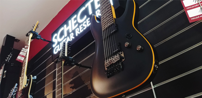Schecter Demon 7 FR ABSN - Mini Test Guitar Center