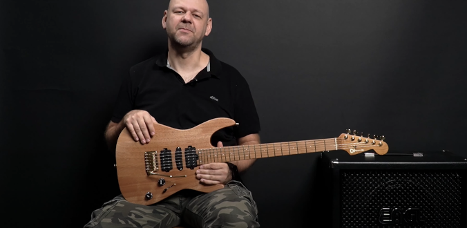 Charvel Pro-Mod DK24 HSH 2PT CM Mahogany - test GC