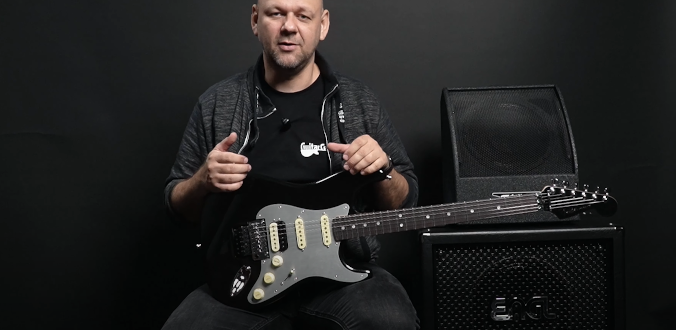Fender American Ultra Luxe Stratocaster HSS FR RW MBK - test GC