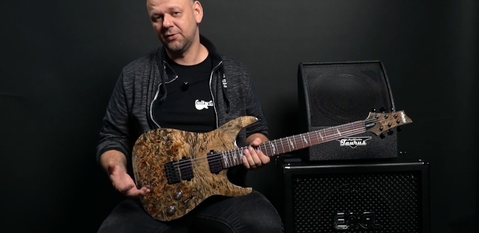 Schecter Omen Elite-6 CHAR: test Guitar Center