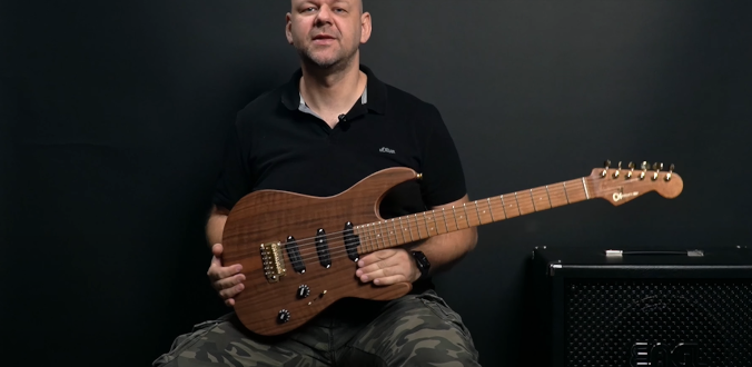Charvel Pro-Mod DK22 SSS 2PT CM - test GC