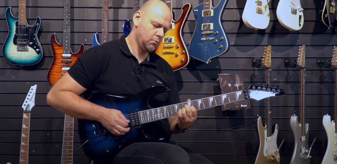 Ibanez GRG320FA-TBS - test Tomka Andrzejewskiego