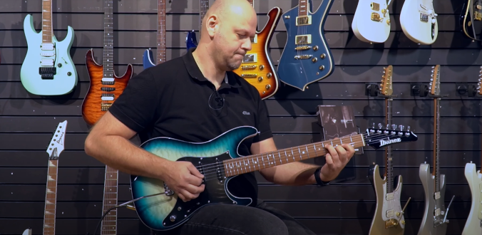 Ibanez AZ24P1QM-DOB - test Tomka Andrzejewskiego
