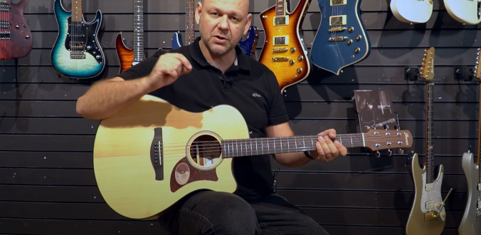 Ibanez AAM50CE-OPN - test Tomka Andrzejewskiego