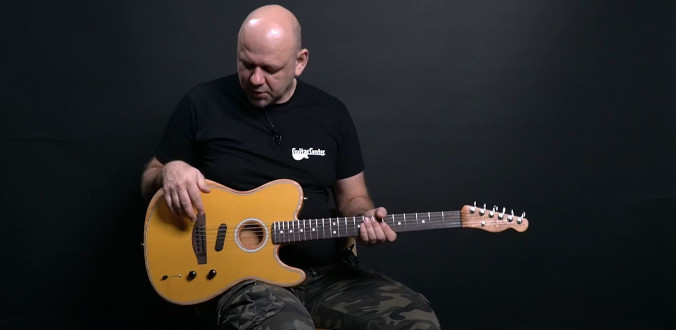 Fender Acoustasonic Player Telecaster BTB - test GC