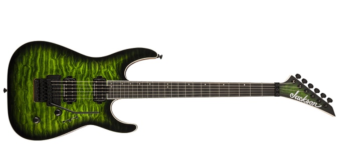 Jackson Pro Plus Series Dinky DKAQ EMRLD GR - Testuje Tomasz Andrzejewski
