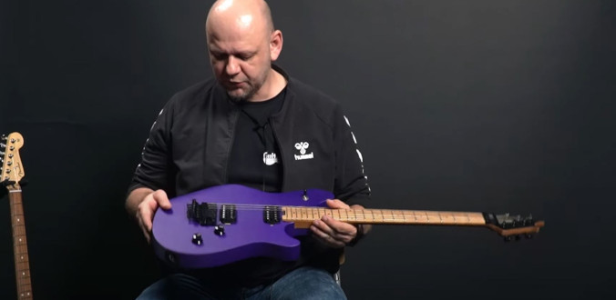 EVH Wolfgang WG Standard Royalty Purple - test Tomka Andrzejewskiego