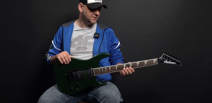 Jackson X Series Soloist SLX DX MANALISHI GREEN - test Tomka Andrzejewskiego