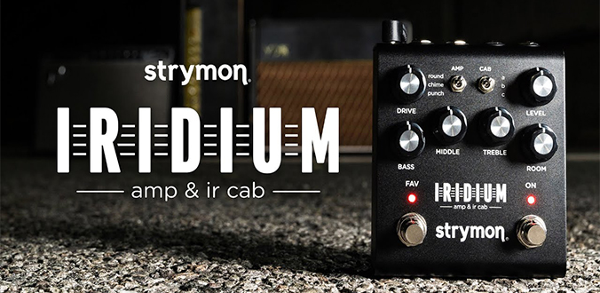 Zostaw sw�j wzmacniacz w domu dzi�ki Strymon Iridium Amp & IR Cab!