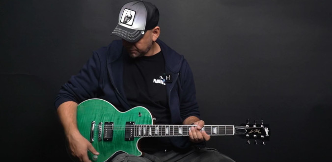 Gibson Les Paul Modern Seafoam Green - test Tomka Andrzejewskiego