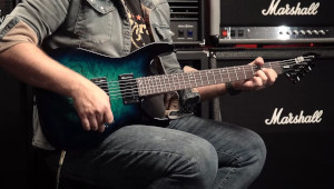 ESP LTD M-200DX Blue Burst - test Tomka Andrzejewskiego