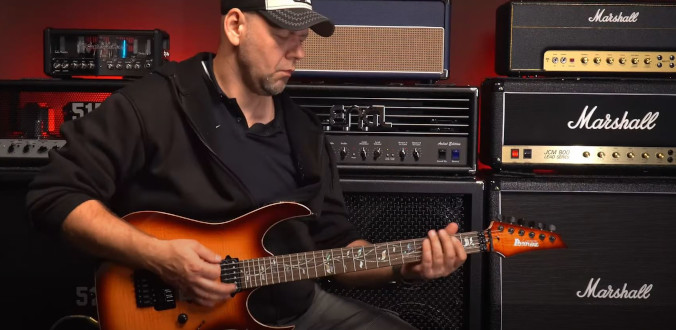 Ibanez RG8870 BSR - test Tomka Andrzejewskiego