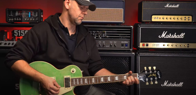 Epiphone Les Paul Standard 50s Inverness Green - test Tomka Andrzejewskiego