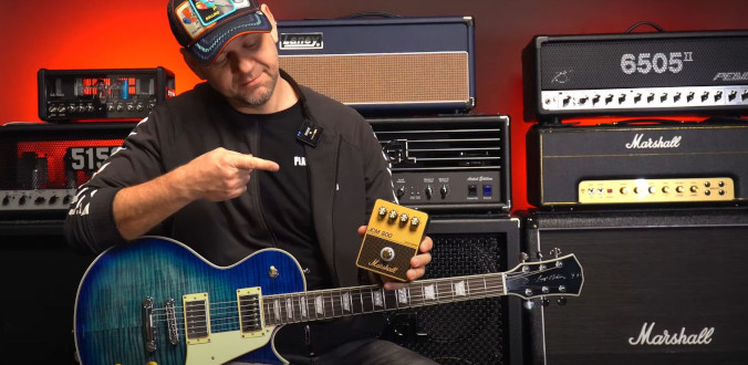 Marshall JCM800 Overdrive Pedal - test Tomka Andrzejewskiego