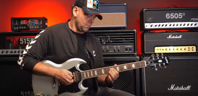 Epiphone SG Standard Silver Mist - test Tomka Andrzejewskiego