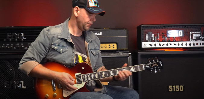 Gibson Les Paul Studio Session Bourbon Burst - test Tomka Andrzejewskiego