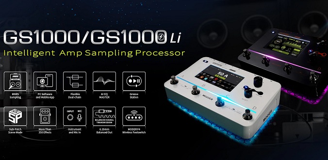 Mooer GS 1000 Li – Nowa era multiefekt�w/profiler�w gitarowych na ka�d� kiesze�.