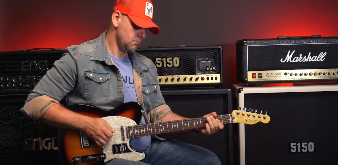 Fender Player II Modified Telecaster RW 3TS - test Tomka Andrzejewskiego