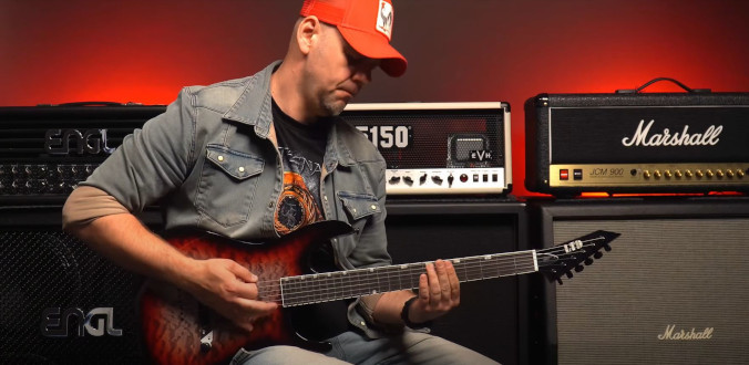 ESP LTD Josh Middleton JM-I Deep Blood Moon - test Tomka Andrzejewskiego