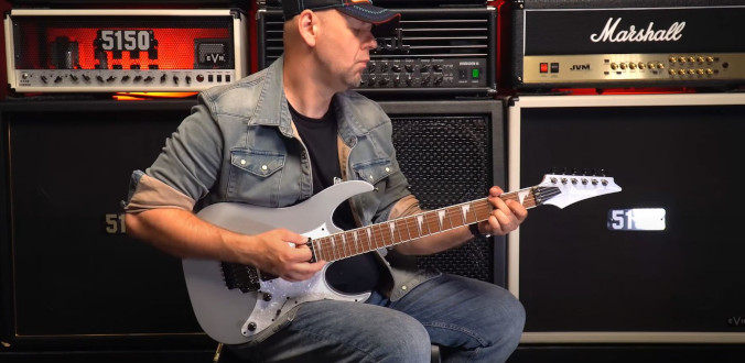 Ibanez RG450DX-CSV - test Tomka Andrzejewskiego