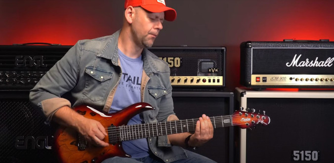 Sterling by MusicMan John Petrucci Majesty MAJ270 XSM BOB - test Tomka Andrzejewskiego