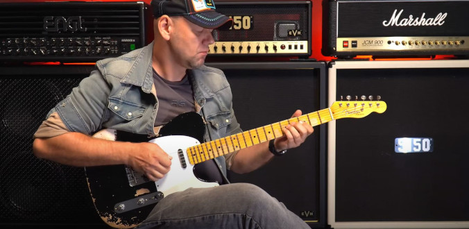 Fender F24 LTD 54 Telecaster HREL – ABLK - test Tomka Andrzejewskiego