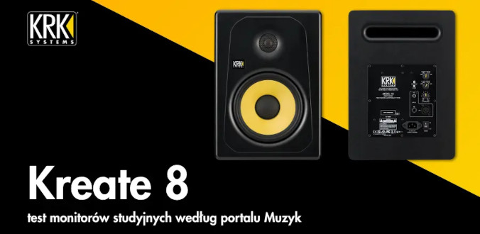KRK Kreate 8 – test monitor�w studyjnych wed�ug portalu Muzyk