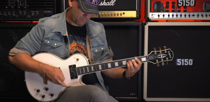 Epiphone Matt Heafy Origins Les Paul Custom Bone White - test Tomka Andrzejewskiego