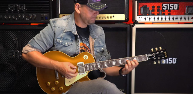 Gibson 1957 Les Paul Goldtop Reissue DB Double Gold VOS - test Tomka Andrzejewskiego