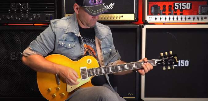 Gibson Les Paul Standard 1958 LB Lemon Burst VOS - test Tomka Andrzejewskiego