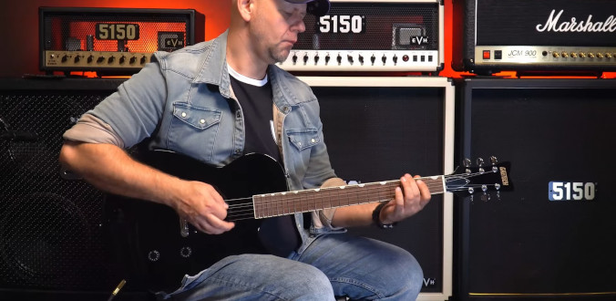 Gretsch Streamliner Jet Club 1 Pickup Jet Black - test Tomka Andrzejewskiego