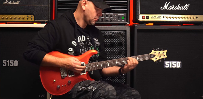 PRS CE 24-08 Swamp Ash Limited Edition Red Apple Metallic - test Tomka Andrzejewskiego