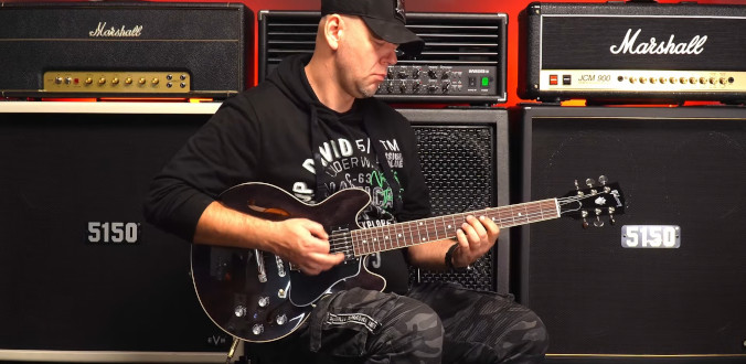 Gibson ES-339 BL Transparent Ebony - test Tomka Andrzejewskiego