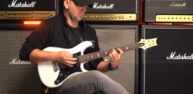 PRS SE Studio Standard Pearl White 2026 - test Tomka Andrzejewskiego