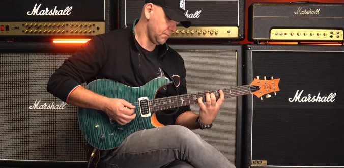 PRS SE Paul’s Guitar Slate Blue 2026 - test Tomka Andrzejewskiego