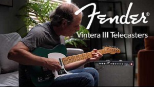 Fender Vintera III Late 50s Telecaster MN BTB - Testuje Tomek Andrzejewski